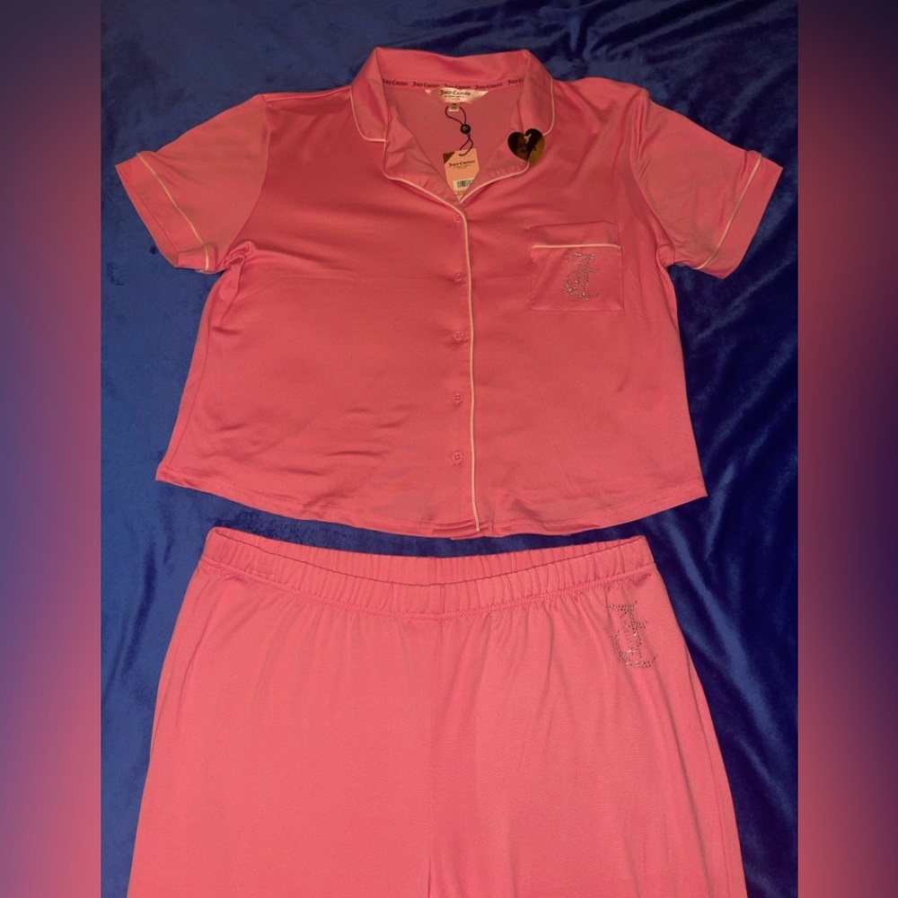 Juicy Couture Vibrant Pink Pajama Set